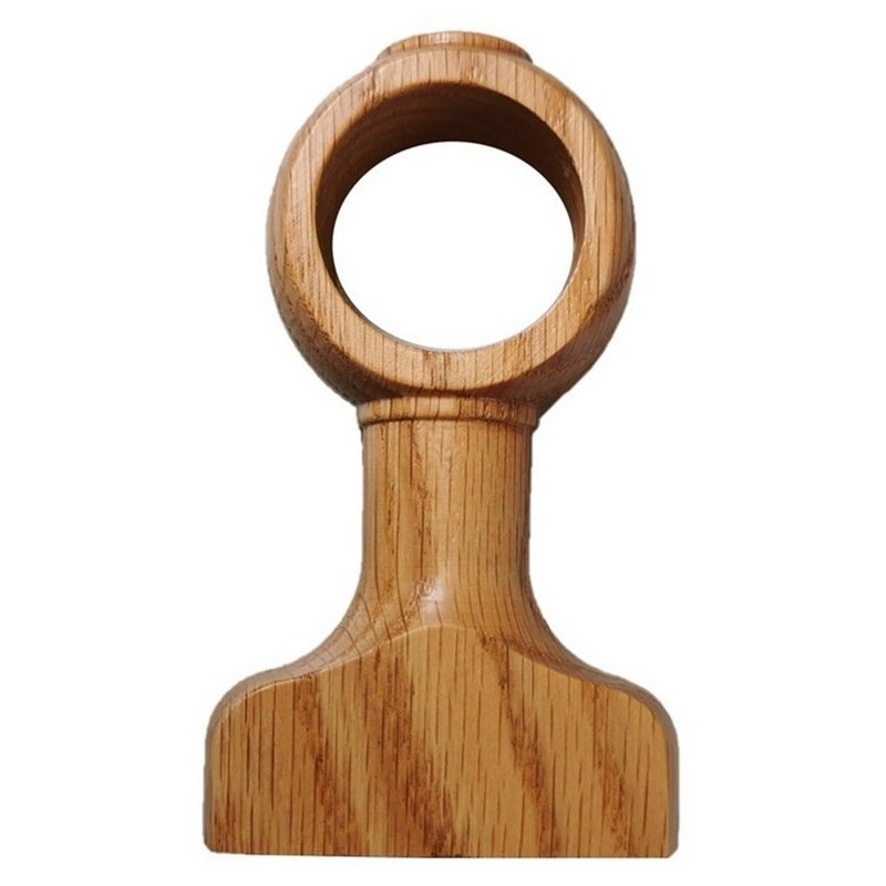 老款实木窗帘杆罗马杆窗帘轨道配件单双支架底座固定托架装饰头