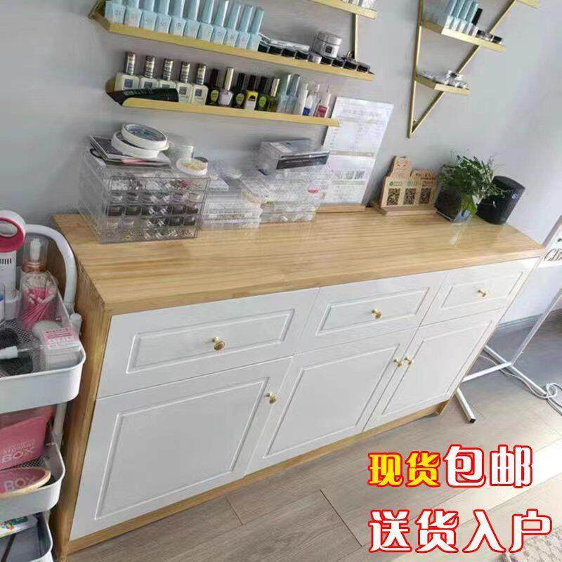 指甲油地柜边柜收纳柜产品落地柜子美甲店储物柜矮低柜墙柜置物柜,商业/办公家具,化妆品展柜,淘宝优惠券,粉丝福利购,淘宝优惠卷
