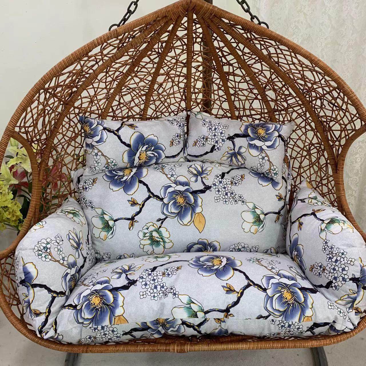 吊篮藤椅室内吊椅双人沙发式坐垫通用款加厚双人吊床摇椅替换坐垫,居家布艺,椅垫,淘宝优惠券,粉丝福利购,淘宝优惠卷