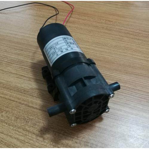 24vzc750自吸水泵小型太阳能热水循环泵大流量齿轮泵增压泵罐装泵