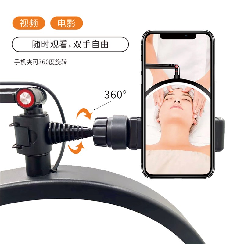 美睫纹绣灯美容U型落地灯led护眼美甲纹身工作纹眉嫁接睫毛专用灯