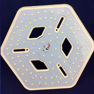 10送1 雪花飞碟灯泡led家超亮节能室内照明工厂18w28w38w48w白光