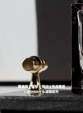 简约现代样板房卫浴洗手间摆件浴柜卫浴摆件托盘香薰家居饰品软装