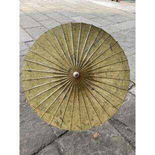 许家油纸伞新中式古风做旧彷古拍摄道具晴雨两用满穿桐油伞