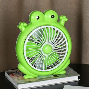 学生宿舍静音卡通可爱插电风扇台扇寝室床上迷你小风扇床头办公室