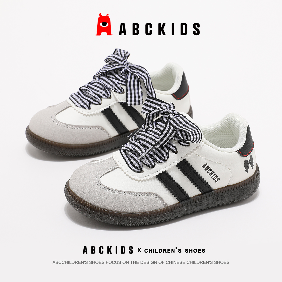 ABCKIDS女童德训鞋2025秋季新款