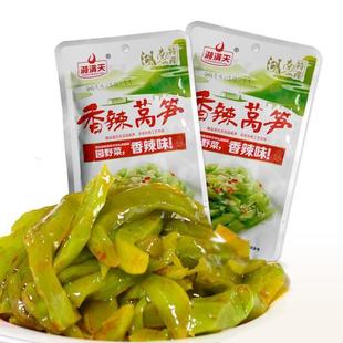 湖南特产湘满天香辣莴笋包酱腌脆下饭菜零食品即食泡菜榨菜源工厂