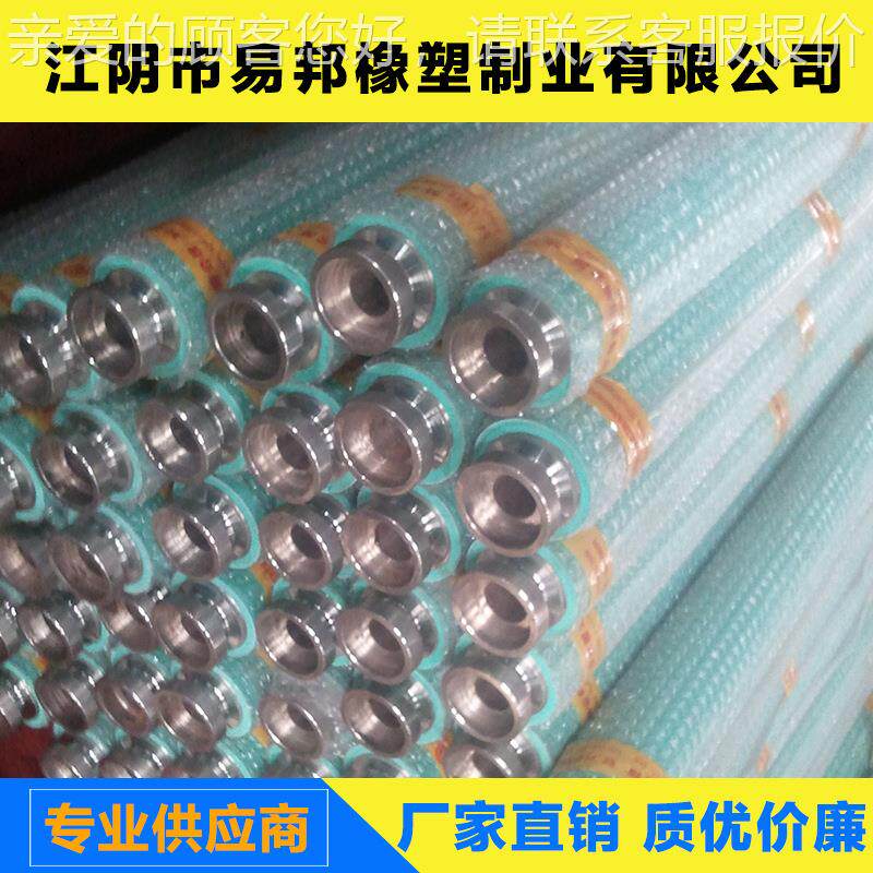 热江苏江阴易邦辊公司生产571纺织印染设橡胶辊钢加备冷却辊