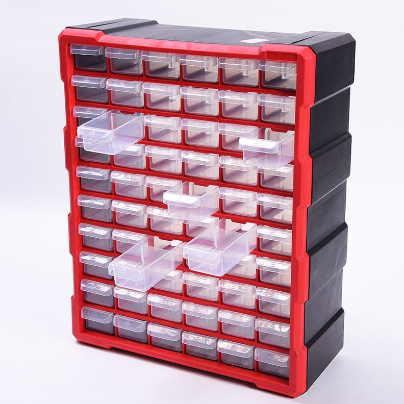 厂家直销电子元器件配件收纳盒 多功能抽屉式格子工具零件柜
