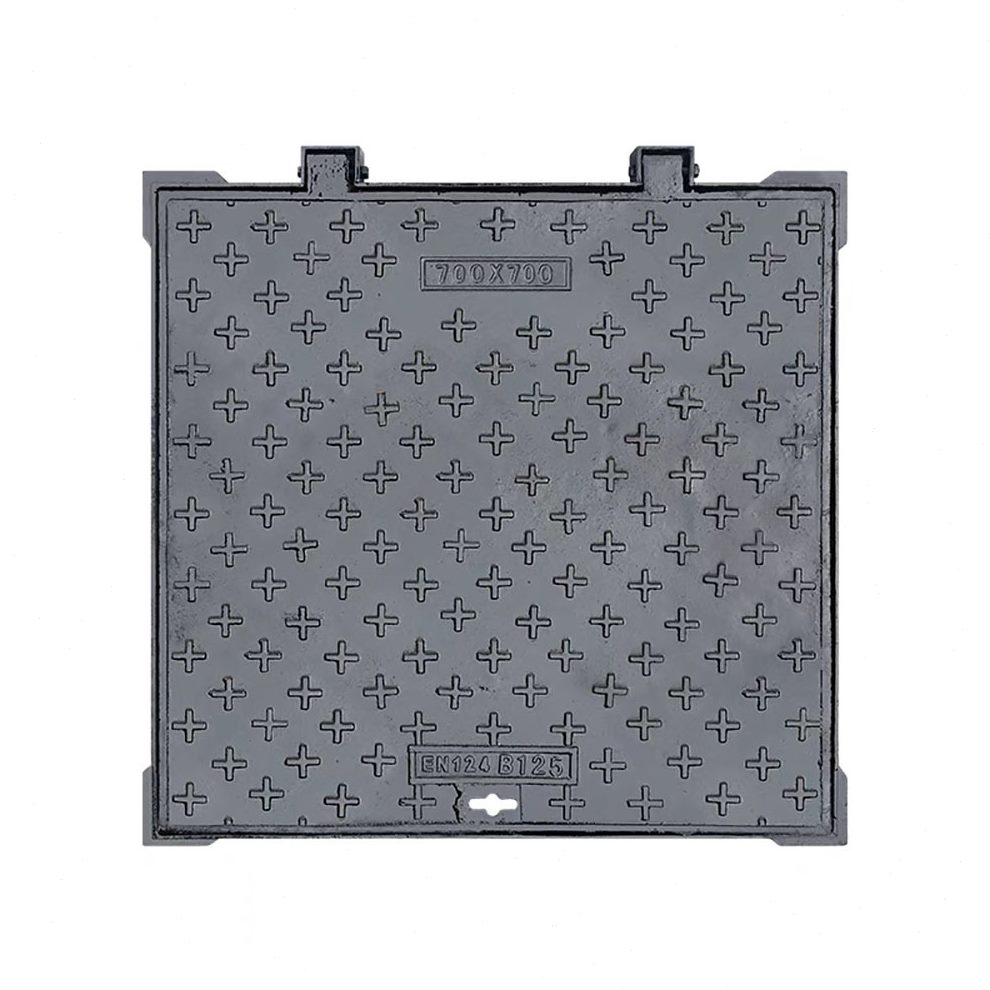 球墨铸铁方井盖沙井盖弱电水表阴窨污水下水道电力电缆水表井盖板