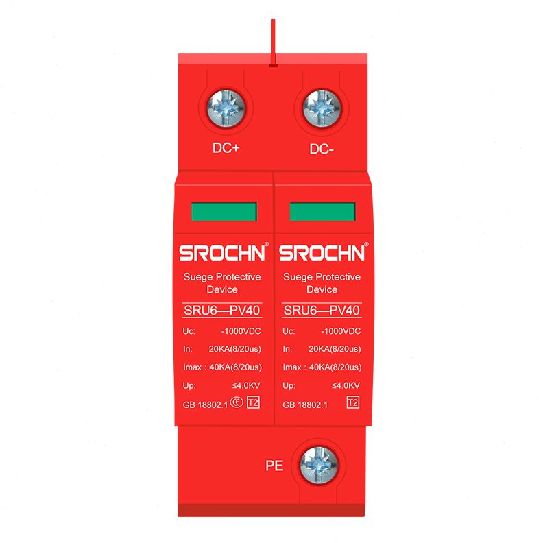 光伏防雷直流浪涌2P/3P/40KA/500/V800V/1000V 光伏直流浪涌保护