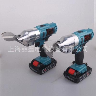 神模 SX-4 SX-3工业级锂电不锈钢板铁皮电动剪刀 彩钢瓦电动剪刀
