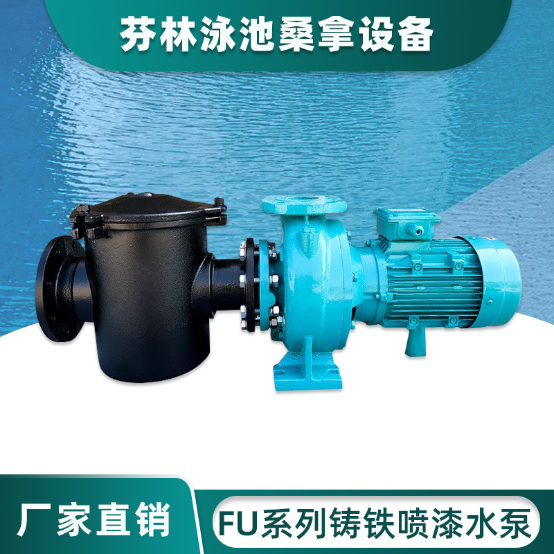 游泳池设备FU铸铁水泵循环离心式水泵 静音水泵 高扬程大功率水泵