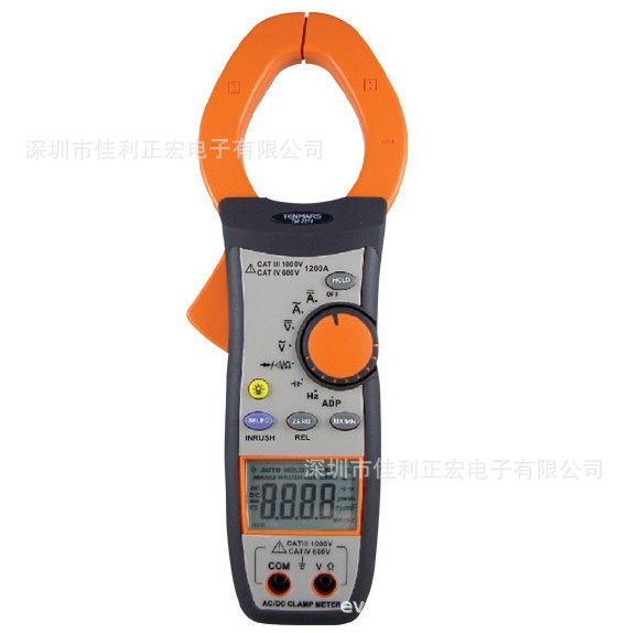 泰玛斯TM-3014AC/DC数位钩表数字钳形表TM3014多用钳形表