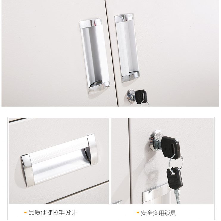 甄选广州供应双门钢制文件柜 公铁皮收纳柜财务档案资料文件柜