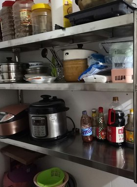 加厚不锈钢壁挂式厨房置物架上墙架子挂墙架饭店调料架碗盘架定制