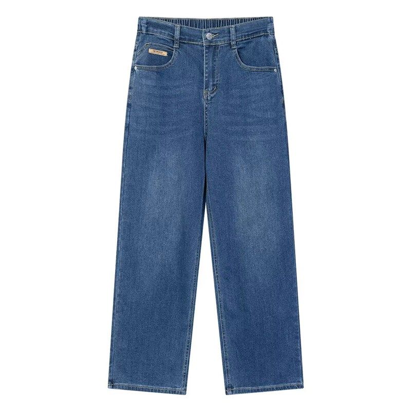 阔腿牛仔裤女大码春秋新款胖mm小个子休闲宽松显瘦窄版九分直筒裤,女装/女士精品,大码裤装,淘宝优惠券,粉丝福利购,淘宝优惠卷