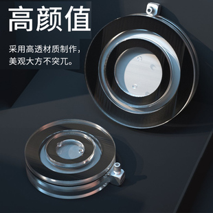 百因美气势气泡石气鱼缸气盘石静音空气氧气盘细化器沙盘爆氧增氧