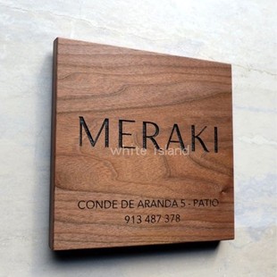 胡桃木铜字不锈钢字挂牌定制 名宿招牌包厢门牌工作室装饰牌