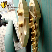 防爆链条管子钳 1300mm 链条钳B型铜链条管钳多种规格900