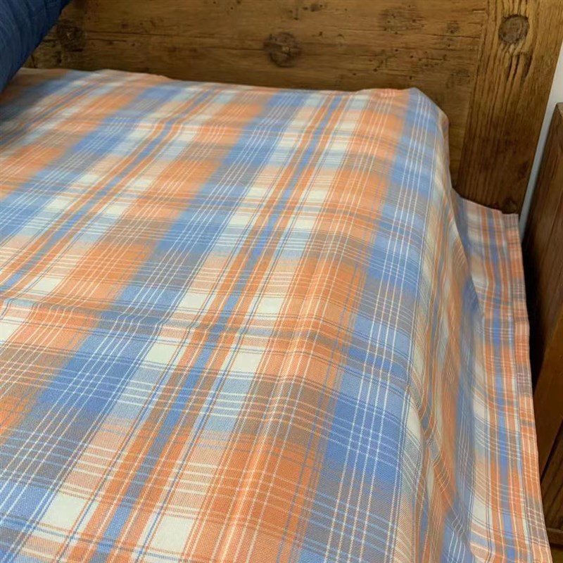 刘大姐家 出口订单!经纬纯棉粗布不易皱床单 夏季裸睡睡单1.5m床