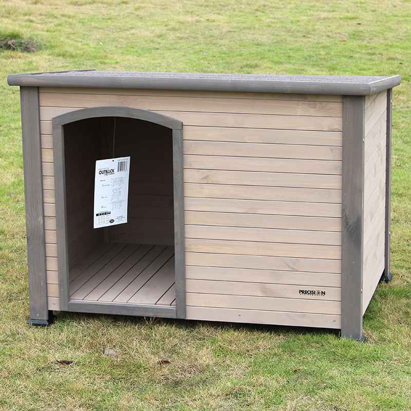 户外实木制狗房子防水笼狗舍大型犬金毛狗屋萨摩耶狗窝包邮送门帘