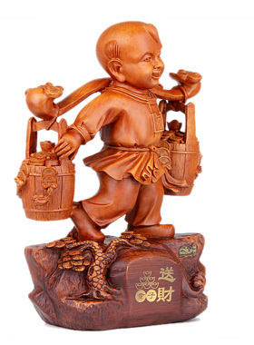 景裕泰 送财童子摆件 礼品婚庆结婚送礼乔迁礼品书房客厅吉祥礼品