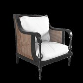 美式 客厅阳台休闲复古三人沙发椅定制 乡村实木单人双人编藤椅法式