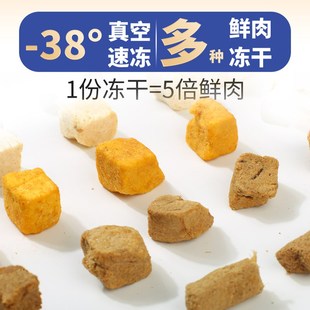 七彩缦无谷冻干猫粮试吃体验装1斤5斤幼猫成猫流浪猫通用营养猫粮