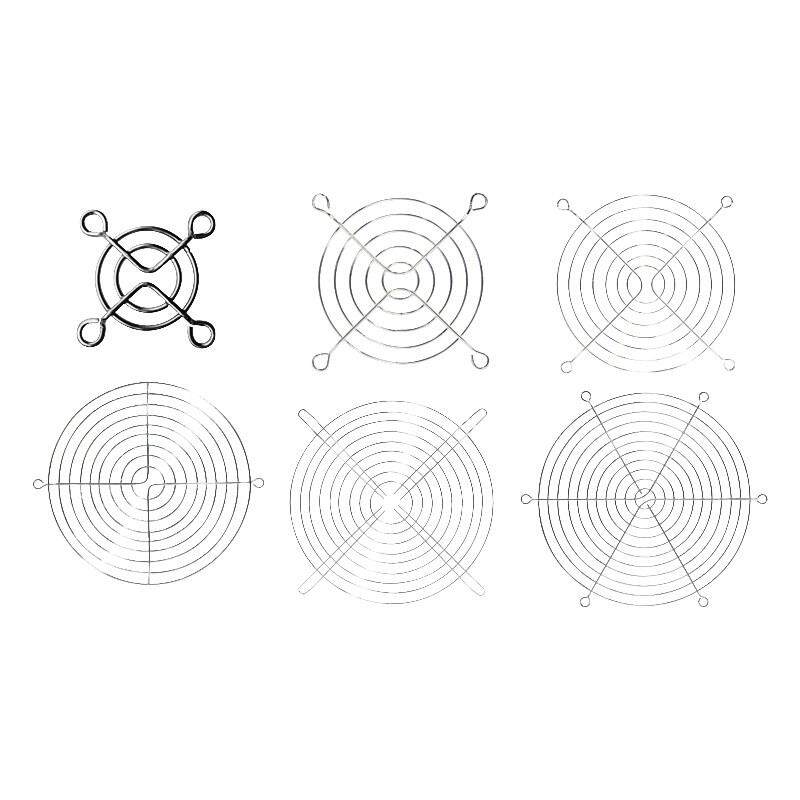 全新20-300mm 散热风扇金属防护网 耐腐蚀金属铁网