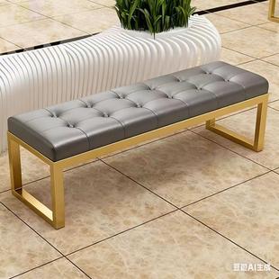 长凳沙发凳换鞋 凳健身房换衣凳浴室更衣凳软包长条凳休息区长条椅