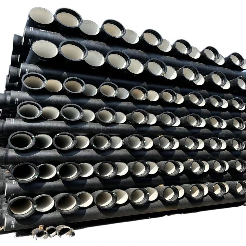 厂家现货K9球墨铸铁管DN80DN100DN150DN200型号齐全