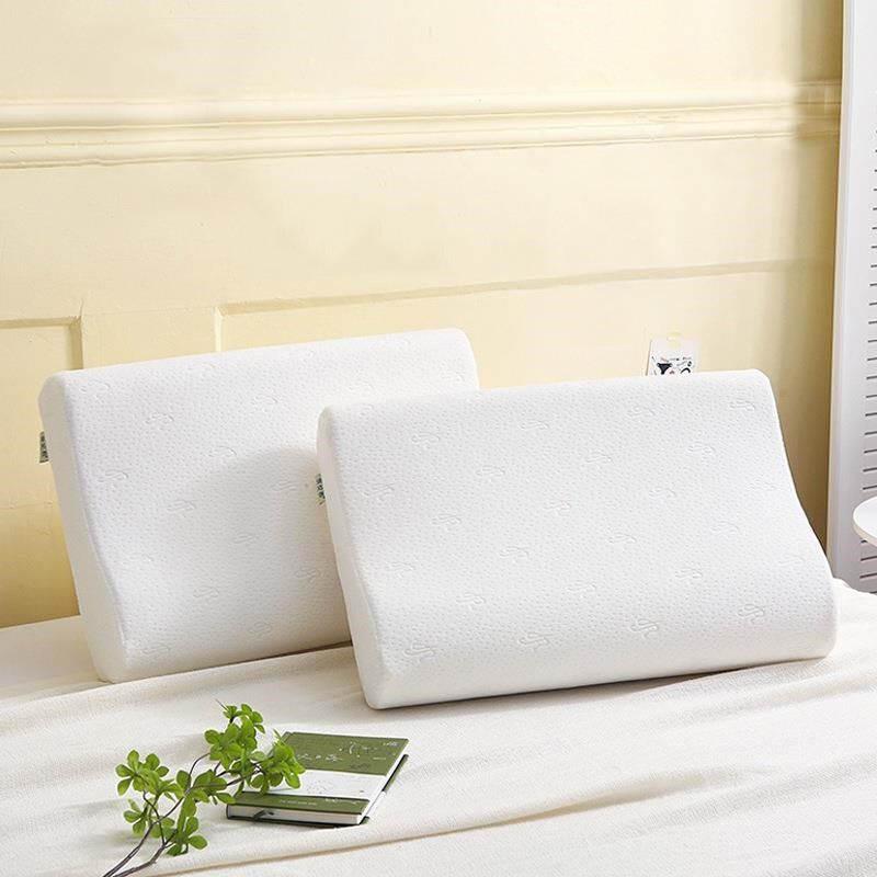 硬枕头硬枕芯护颈椎慢回弹记忆枕助眠实心高枕海绵枕不变形不塌陷
