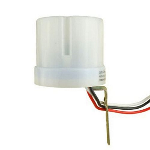 全自动防雨户外路灯光控开关25A感应开关控制器220V光电光感可调