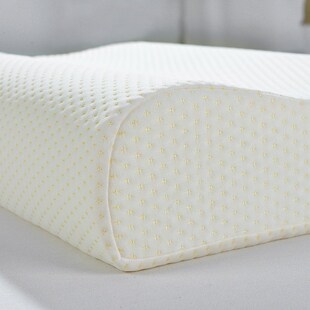 记忆枕头枕芯带棉枕套美容院按摩床上可用枕头曲线波浪成人单人只