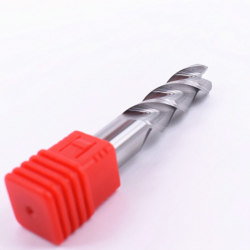 钨钢铝用铣刀3刃数控合金圆鼻刀8r16R4 12R3 10R2高光铝合金专用