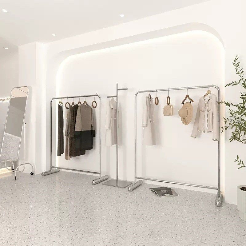 服装展示架服装店专用展示架中岛台落地女装陈列货架简约时尚中岛