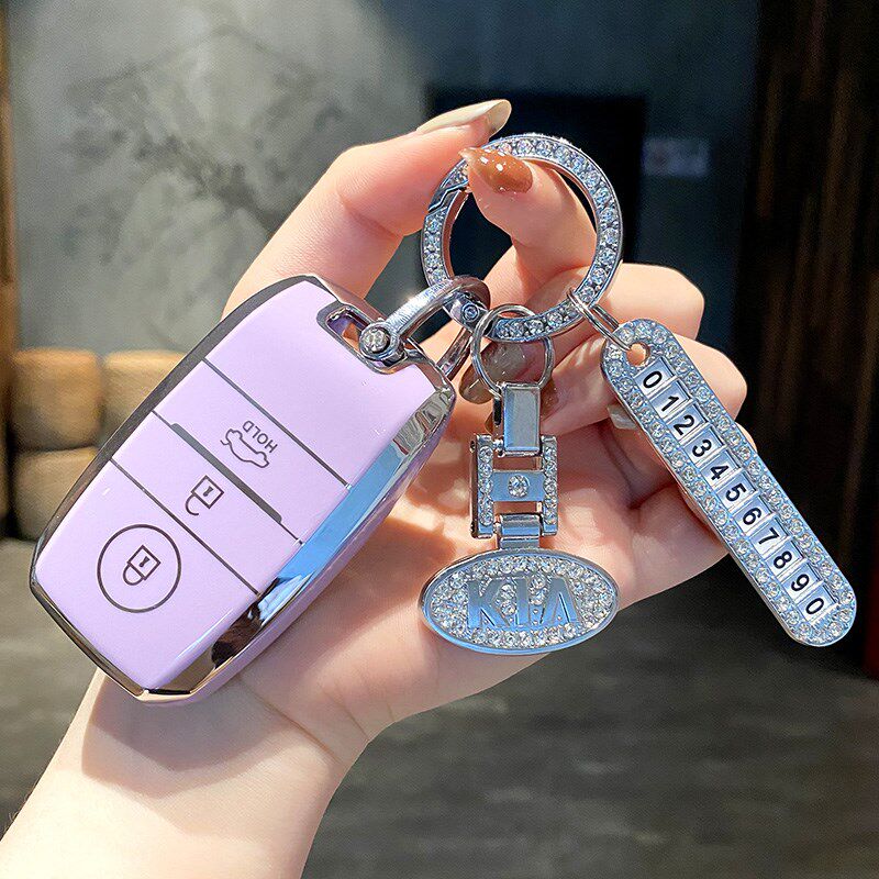 适用起亚k3钥匙套智跑k5/k2/kx3/k4/kx5福瑞迪狮铂拓界奕跑壳包扣