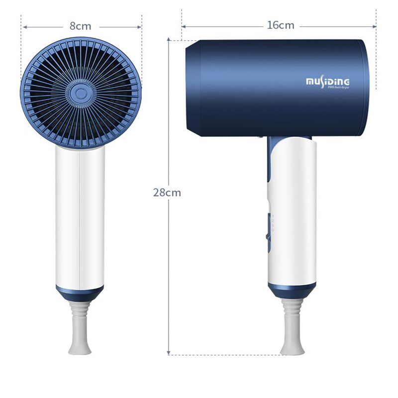 800w三插头电吹风机宿舍用学生吹风筒小功率1000w以下三孔插头500