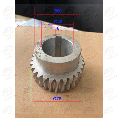 南通京鼎龙门铣床X2080T侧铣头升降蜗轮2.5模 28齿