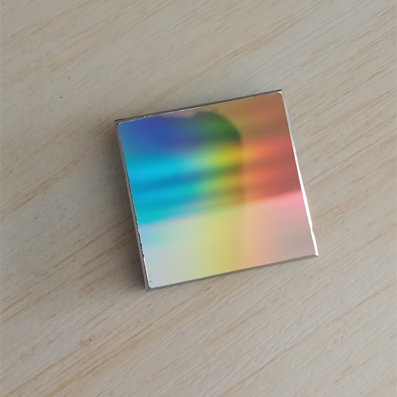 平面衍射光栅25*25*6mm,刻线1200,闪耀波长500nm/640nm