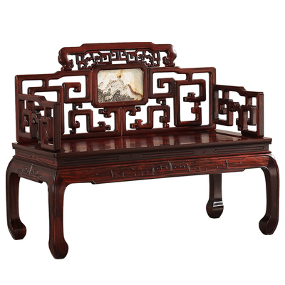 红木家具人椅子东非酸枝木苏作宝座中式罗汉床明禅椅仿古沙发