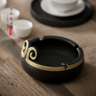 齐天大圣大号创意复古个性烟灰缸客厅茶几陶瓷烟灰缸定制