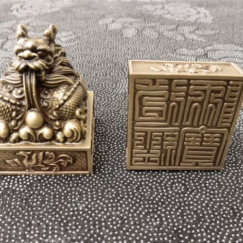盘龙铜印道经师宝印神道经师宝铜印章道宝印