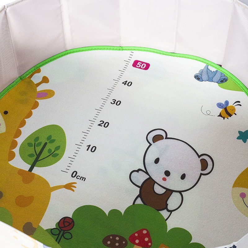 儿童家用海洋球池圆围栏决明子沙滩折叠球池波波池