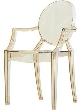 休闲设计欧式餐椅塑料幽灵椅时尚现代靠背梳妆