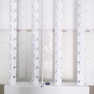 厂家定制立柱式水培气雾培蔬菜种植架无土栽培垂直种植箱跨境发货