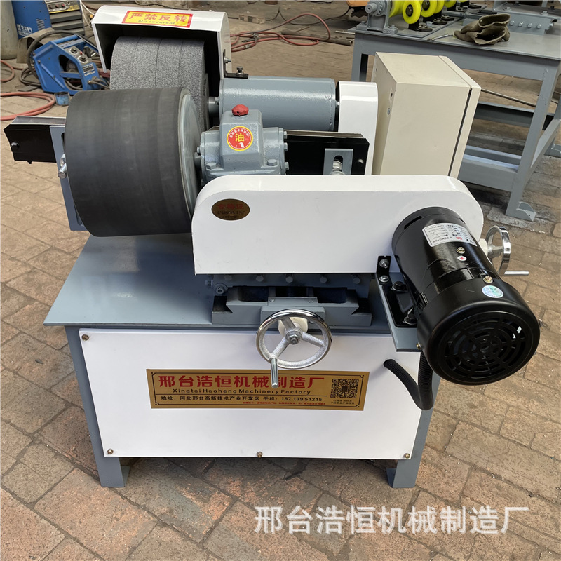 布轮抛光机 自动钢管除锈机 不锈钢圆管拉丝镜面抛光机全自动