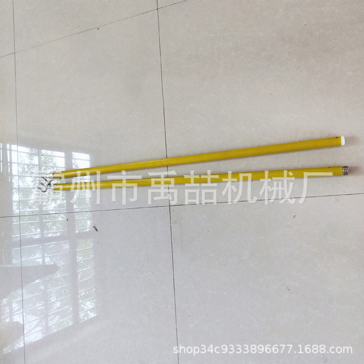 电力操作绝缘三齿耙坠落物清理三叉齿钉耙环氧树脂长柄杂物耙