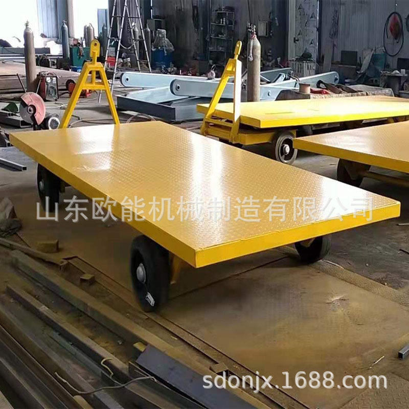 板车装载机械牵引重型拖车欧能厂区按转运平板车需装拖车挂车其他